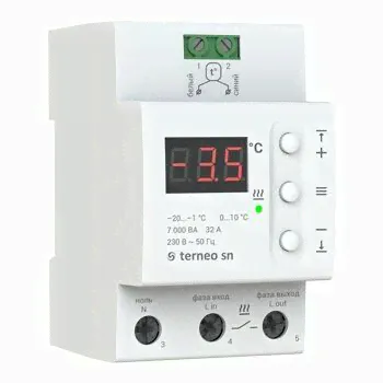 Терморегулятор Terneo RK (32 А, 7 кВт)