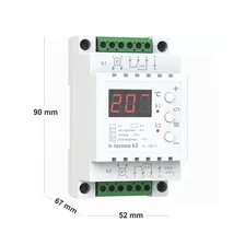 Терморегулятор Terneo k2, 2х зонный