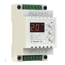 Терморегулятор terneo k2 двуухканальный на DIN-рейку (2х16 A)