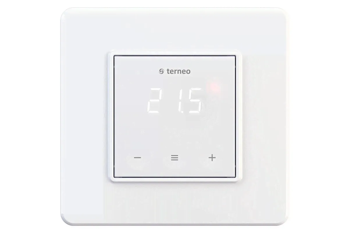 Terneo S, цифровой терморегулятор (сенсорный) для теплого пола